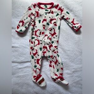 First Christmas sleep footie